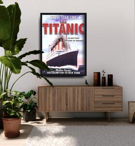Poszter képek Poszter képek Titanic Southampton New Yorkba