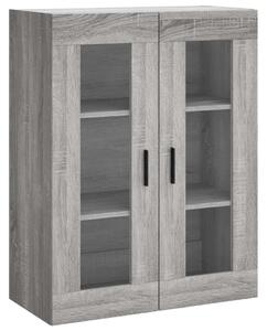 VidaXL szürke sonoma színű fali szekrény 69,5x34x90 cm