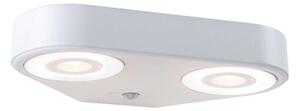Paulmann - Silma 2 Kültéri Fali Lámpa w/Sensor White - Lampemesteren