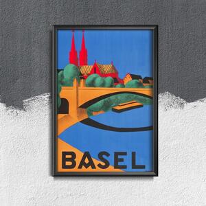 Plakát poszter Plakát poszter Basel Svájc