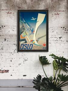 Plakát poszter Plakát poszter Oslo Expo Norvégia