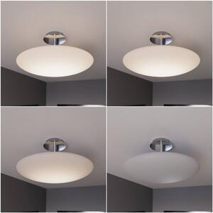 Lindby - Gunda Mennyezeti Lámpa Opal/Nickel/Chrome - Lampemesteren