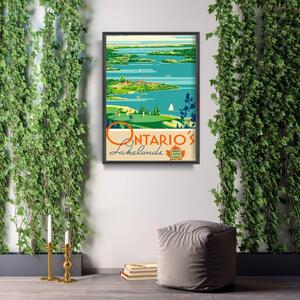 Plakát poszter Plakát poszter Ontario Canada Lakelands