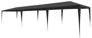 Antracitszürke PE rendezvénysátor 3 x 9 m