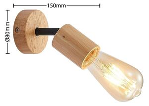 Lindby - Magniva Fali Lámpa/Mennyezeti Lámpa Wood - Lampemesteren