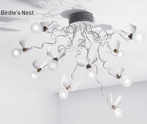 Ingo Maurer - Birdie's Nest LED Mennyezeti Lámpa - Lampemesteren