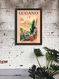 Plakát poszter Plakát poszter Svájci Lugano