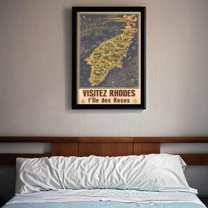 Plakát poszter Plakát poszter Rhodes Görögország