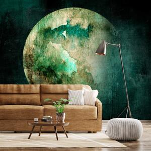 Öntapadó fotótapéta - Green Pangea, több méretben is (ez 98x70 cm)