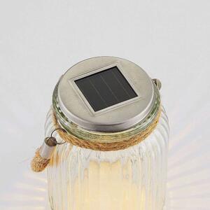 Lindby - Farid LED Portable Napelemes Lámpa ClearLindby - Lampemesteren