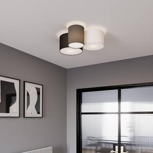 Lindby - Laurenz 3 Mennyezeti Lámpa Grey/White/Brown - Lampemesteren