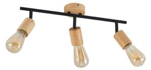 Lindby - Magniva 3 Mennyezeti Lámpa Wood/BlackLindby - Lampemesteren
