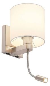 Lucande - Brinja FlexFali Lámpa White/Chrome - Lampemesteren
