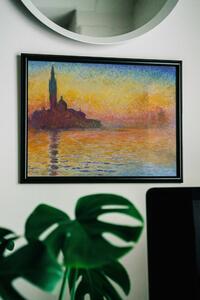 Plakát Plakát San Giorgio Maggiore a Dusk Claude Monetben