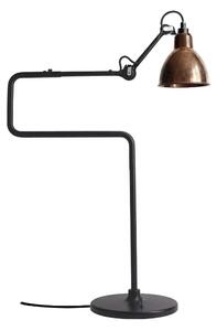 DCW - 317 Asztali Lámpa Black/Raw CopperLampe Gras - Lampemesteren