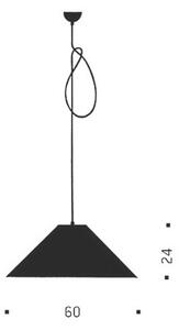 Ingo Maurer - Knitterling 450cm Függőlámpa - Lampemesteren