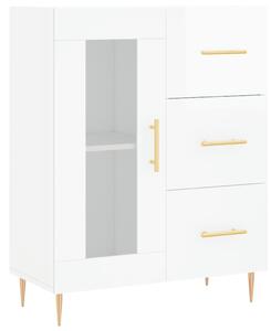 Elegáns Fehér Tálalószekrény - 70x34x90 cm