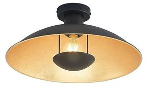 Lindby - Narisara Mennyezeti Lámpa Ø40 Black/Gold - Lampemesteren