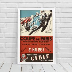 Retro poszterek Retro poszterek Coupe de Paris