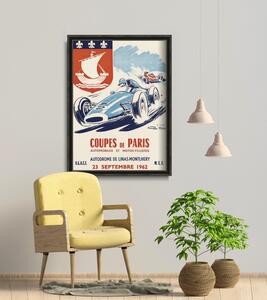 Retro poszterek Retro poszterek Automobile Coupe de Paris