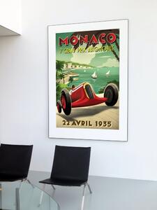 Poszter Poszter GRAND PRIX Autmobile Monaco