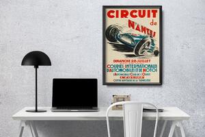 Retro poszterek Retro poszterek Grand Prix Circuit de Nantes