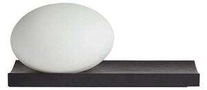 Woud - Dew Portable Table-/Fali Lámpa Black - Lampemesteren