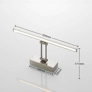 Lucande - Thibaud LED Fali Lámpa L35,4 Nickel - Lampemesteren