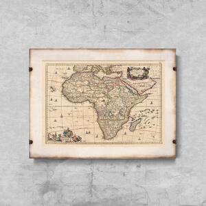 Poszter Poszter Afrika térkép