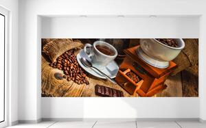 Fotótapéta Kávés világ Anyag: Öntapadó, Méretek: 268 x 100 cm