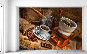 Fotótapéta Kávés világ Anyag: Öntapadó, Méretek: 200 x 135 cm