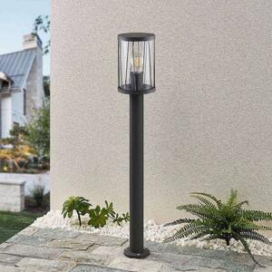 Lindby - Yonan Kültéri Oszlop Lámpa H80 Dark Grey/ClearLindby - Lampemesteren