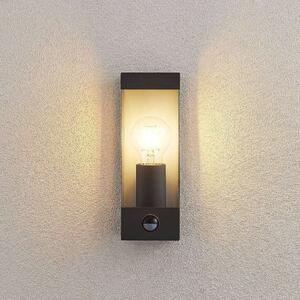 Lindby - Tilian Kültéri Fali Lámpa w/Sensor Dark Grey/ClearLindby - Lampemesteren