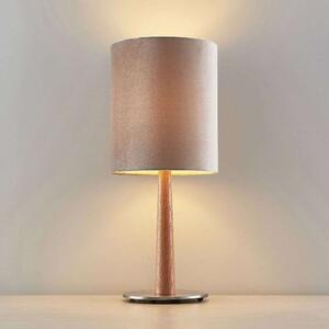 Lucande - Heily Cylinder High Asztali Lámpa Grey - Lampemesteren