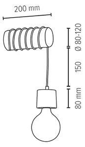 Envostar - Terra Fali Lámpa Light Wood - Lampemesteren