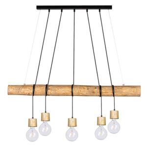 Envostar - Terra 5 Függőlámpa Light Wood/Wood - Lampemesteren