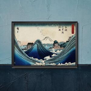 Poszter Poszter Mount Fuji Manazato Hiroshige Ando-ban