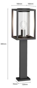 Lucande - Ferda Kerti Lámpa H60 GraphiteLucande - Lampemesteren