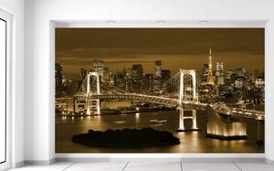 Gario Fotótapéta Rainbow Bridge Tokio Anyag: Öntapadó, Méret: 402 x 240 cm