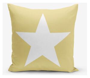 Stars sárga párnahuzat, 45 x 45 cm - Minimalist Cushion Covers