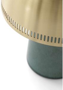 &Tradition - Raku SH8 Portable Asztali Lámpa Blue Green/Brass - Lampemesteren
