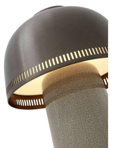 &Tradition - Raku SH8 Portable Asztali Lámpa Beige Grey/Bronzed - Lampemesteren