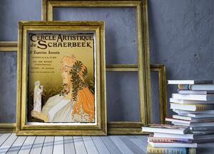 Plakát poszter Plakát poszter Cercle de Schaerbeek Exposition Artistique