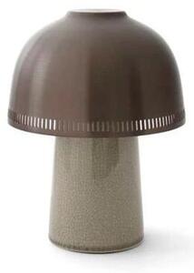 &Tradition - Raku SH8 Portable Asztali Lámpa Beige Grey/Bronzed - Lampemesteren