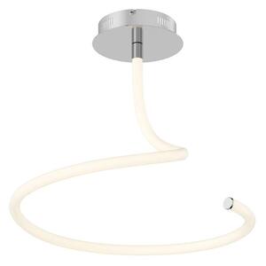 Lucande - Serpentina LED Mennyezeti Lámpa White/Chrome - Lampemesteren
