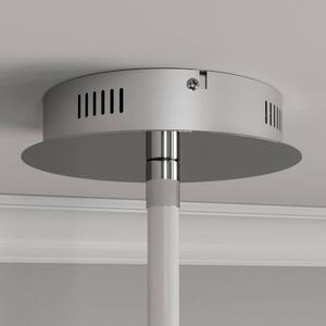 Lucande - Serpentina LED Mennyezeti Lámpa White/Chrome - Lampemesteren