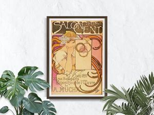 Retro plakát Retro plakát Salon des Cent