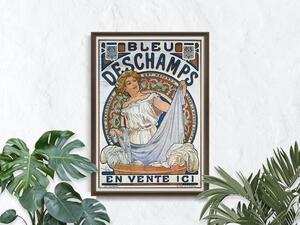 Plakát poszter Plakát poszter Bleu Deschamps