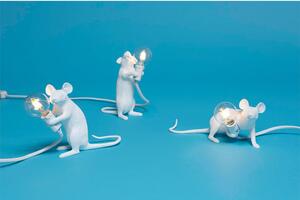 Seletti - Mouse Lamp #3 Lop Lie Down Asztali Lámpa - Lampemesteren