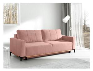 RAMOS rózsaszín szövet kanapé